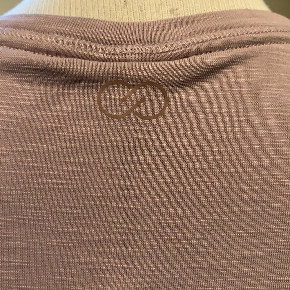 Calia side tie tank top, pinkish violet color - Picture 4 of 10